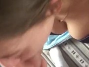 18 Year Old Girlfriend Swallows Cum Before Work 13/16