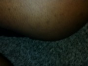 Ebony Babe Squirting EveryWhere ... Look at her pretty blacc pussy 7/16