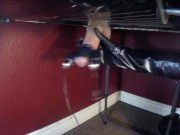 Milking Table Vibrator Edging HUGE Cumshot 9/16