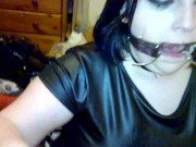Sloppy Spider Gag Bondage Face Fuck 11/16