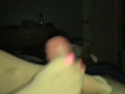 Girlfriends Tan Pantyhose Footjob 15/16