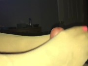 Girlfriends Tan Pantyhose Footjob 4/16