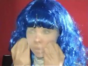 Young Babe In Nylon Pantyhose Encasement Mask Fetish - 1/2 15/16