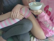 saying hi! have breakfast with us! || cute little vlog 8/16