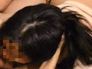 Asian Girlfriend Sucks Big White Cock 13/16