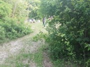 Teen si masturba nel bosco e viene scopata da un estraneo! LustTaste 4K 3/16