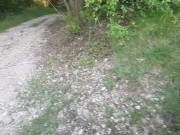 Teen si masturba nel bosco e viene scopata da un estraneo! LustTaste 4K 4/16