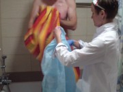 Young pervert russian doctor has a new submissive client - femdom hardcore 3/16