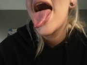 long tongue drool porn 11/16