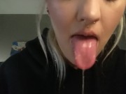 long tongue drool porn 16/16