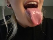 long tongue drool porn 5/16