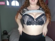 I let my bbw stepdaughter strip, titty fuck and ride me 2/16