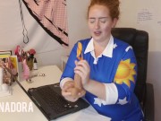 Mrs. Frizzle teaches you sex-ed, gives you jerk off instructions 13/16