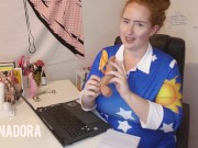 Mrs. Frizzle teaches you sex-ed, gives you jerk off instructions 6/16