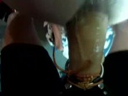 SUBMISSIVE HUSBAND- Hairy Dirty Talking Wife 15/16