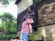 Sex at an abandoned barn - amateur couple Dirty Desire 2/16