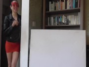 Hot Milf catches sister's husband wanking and gives him best ever blow job 2/16