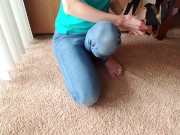 Oil feet massage | foot fetish 2/16