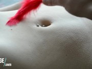 Soft Belly Tickling - Teen goose pimples - Romantic Massage RooM 13/16