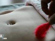 Soft Belly Tickling - Teen goose pimples - Romantic Massage RooM 14/16