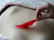 Soft Belly Tickling - Teen goose pimples - Romantic Massage RooM 15/16