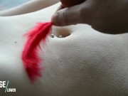 Soft Belly Tickling - Teen goose pimples - Romantic Massage RooM 5/16