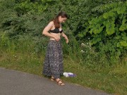 Custom Commission - Stripping in Public 2/16