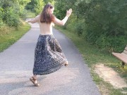 Custom Commission - Stripping in Public 9/16