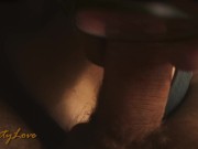 Hot Girl With Glasses & Lipstick - Blowjob and Cum on Boobs - SquirtyLove 8/16