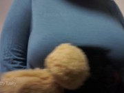 Female Murrsuiter with Big Tits Teases in a Tight Shirt 3/16