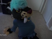 Female Murrsuiter with Big Tits Teases in a Tight Shirt 7/16