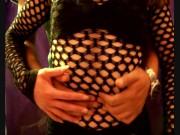 play on my belly button and belly punch on my little abdomen step-cousin 8/16