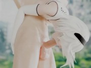 2B Yorha Blowjob 69 Nier Automata 3D with Sound 11/16