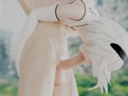 2B Yorha Blowjob 69 Nier Automata 3D with Sound 3/16