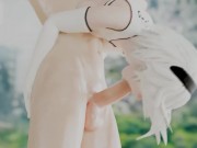 2B Yorha Blowjob 69 Nier Automata 3D with Sound 7/16