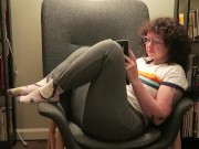 Nerdy White Girl With Fat Ass Squirts 1/16