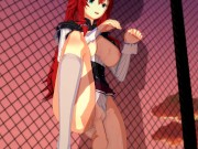 High School DxD - Rias Gremory 3D Hentai 9/16