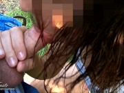 Afternoon jog outdoor sex young horny couple fuck hard LustTaste 4K POV 4/16