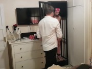 Deviant Designs Playtime - K gets caged + Shocked 15/16