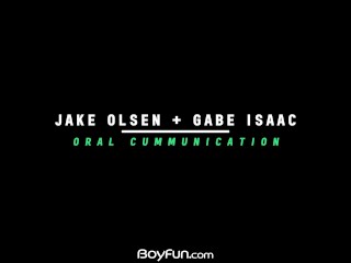 Boyfun – Twink Jake Olsen Barebacks Big Dicked American Gabe Isaac