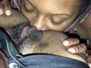 EBONY STUD GETS PUSSY SUCKED ON 13/16