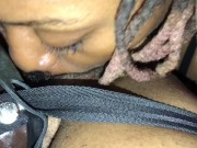 EBONY STUD GETS PUSSY SUCKED ON 16/16