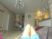 Caught step-sister while she masturbated - SolaZola 3/16