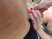 Crazy teen love the risk sex with a stranger  10/16