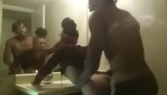 Porn pay for view - Amateur interracial couple shows off bbc and wet pussy bathroom spycam view