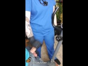 Nurse Home Visit: Tattooed Nurse encourages rehab patient 8/16