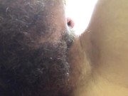 Eating juicy pussy stimulate clit then cum in me 6/16