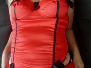 I'm still fucking my PAWG neighbor with her sexy red lingerie! 1/16