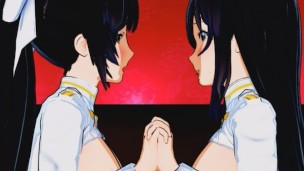 Azur Lane – Atago and Takao 3D Hentai Threesome
