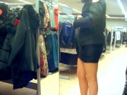  MILF IN TIGHT MINISKIRT AND HIGH HEEL 14/16